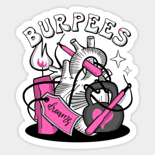 BURPEES Sticker